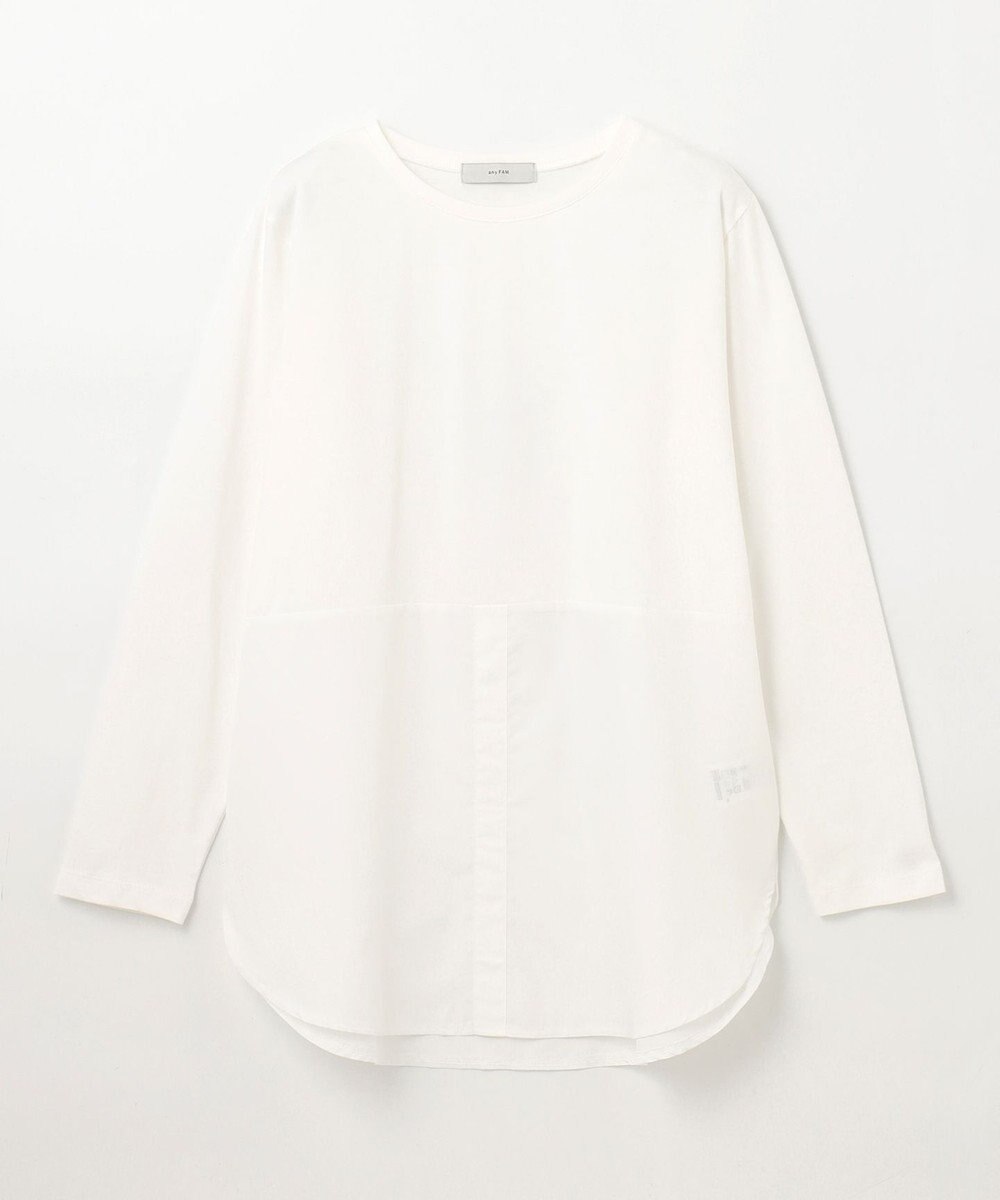 ANY シャツコンビテールＴシャツ 