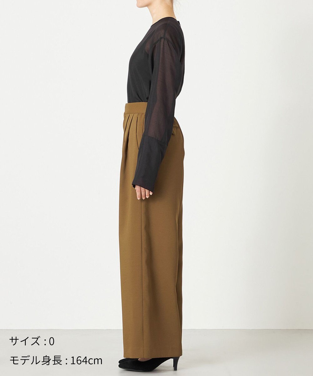 NAVE 【ReNAVE・洗える/UVカット】スパンポリエステル パンツ 