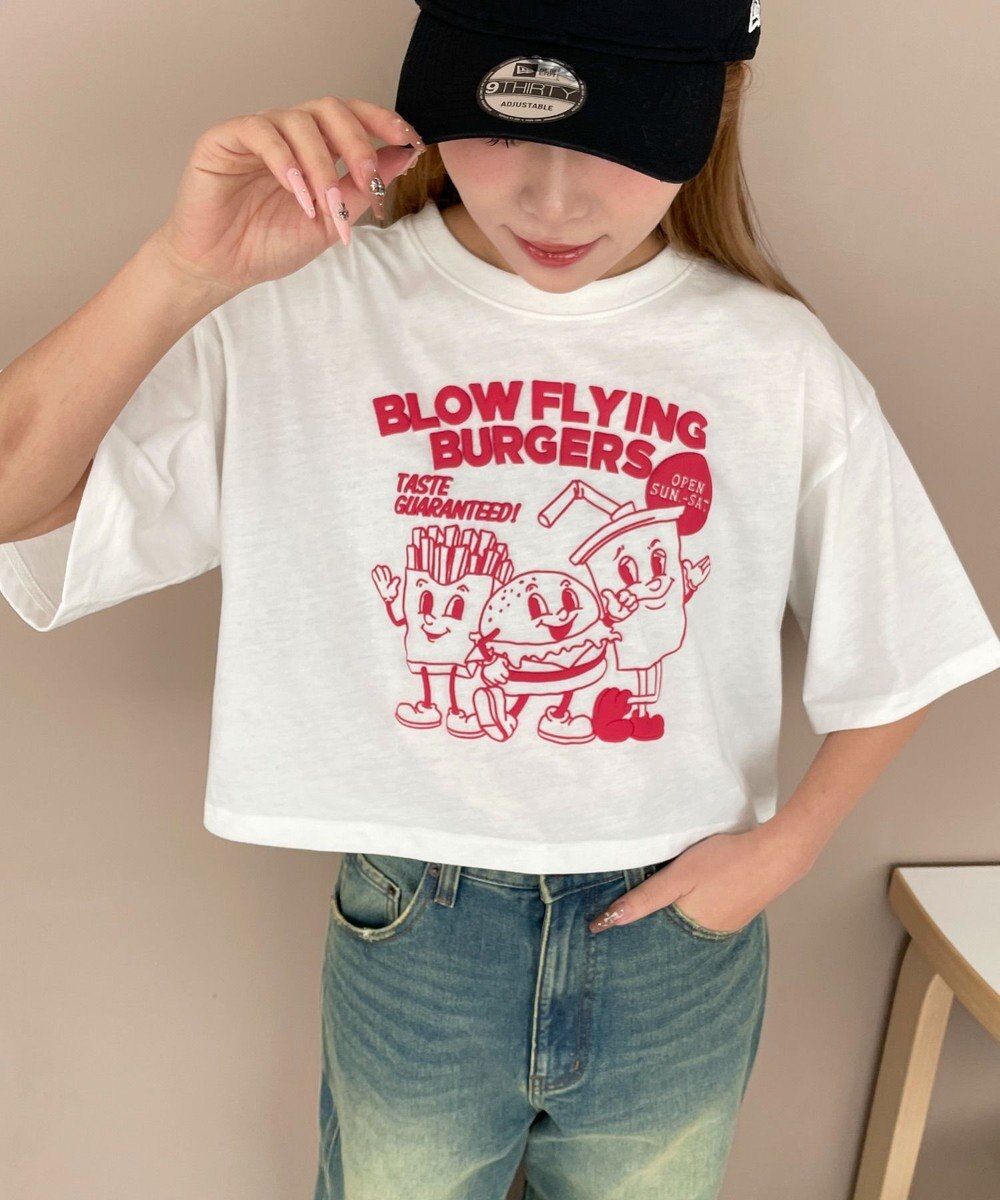 WEGO FUNNYグラフィックショートT 