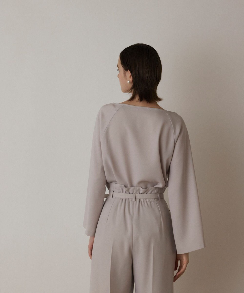 GRACE CONTINENTAL スリットスリーブトップ 