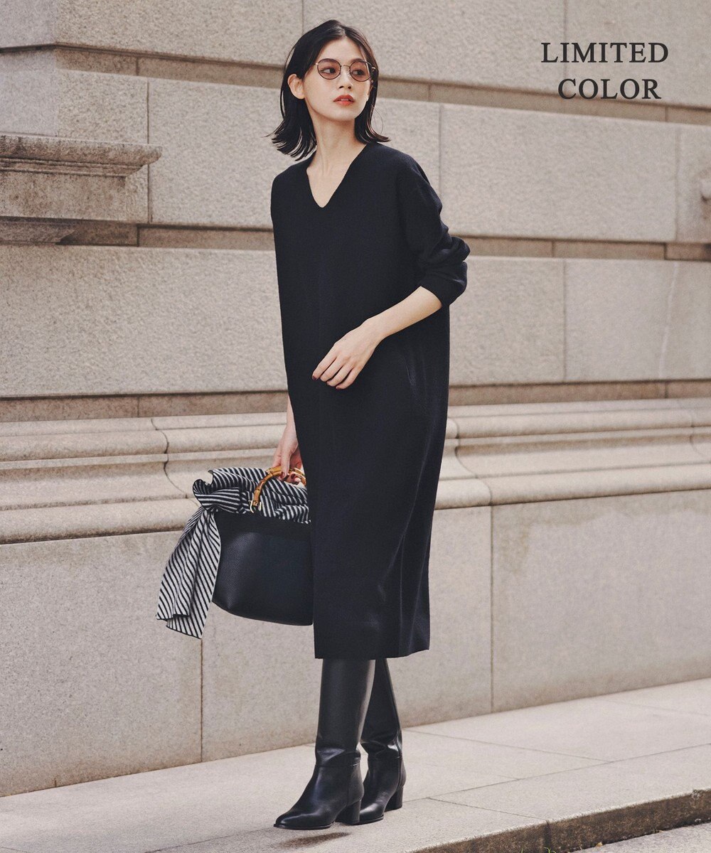 ICB 【WEB限定カラーあり】ミルドウール  ワンピース 