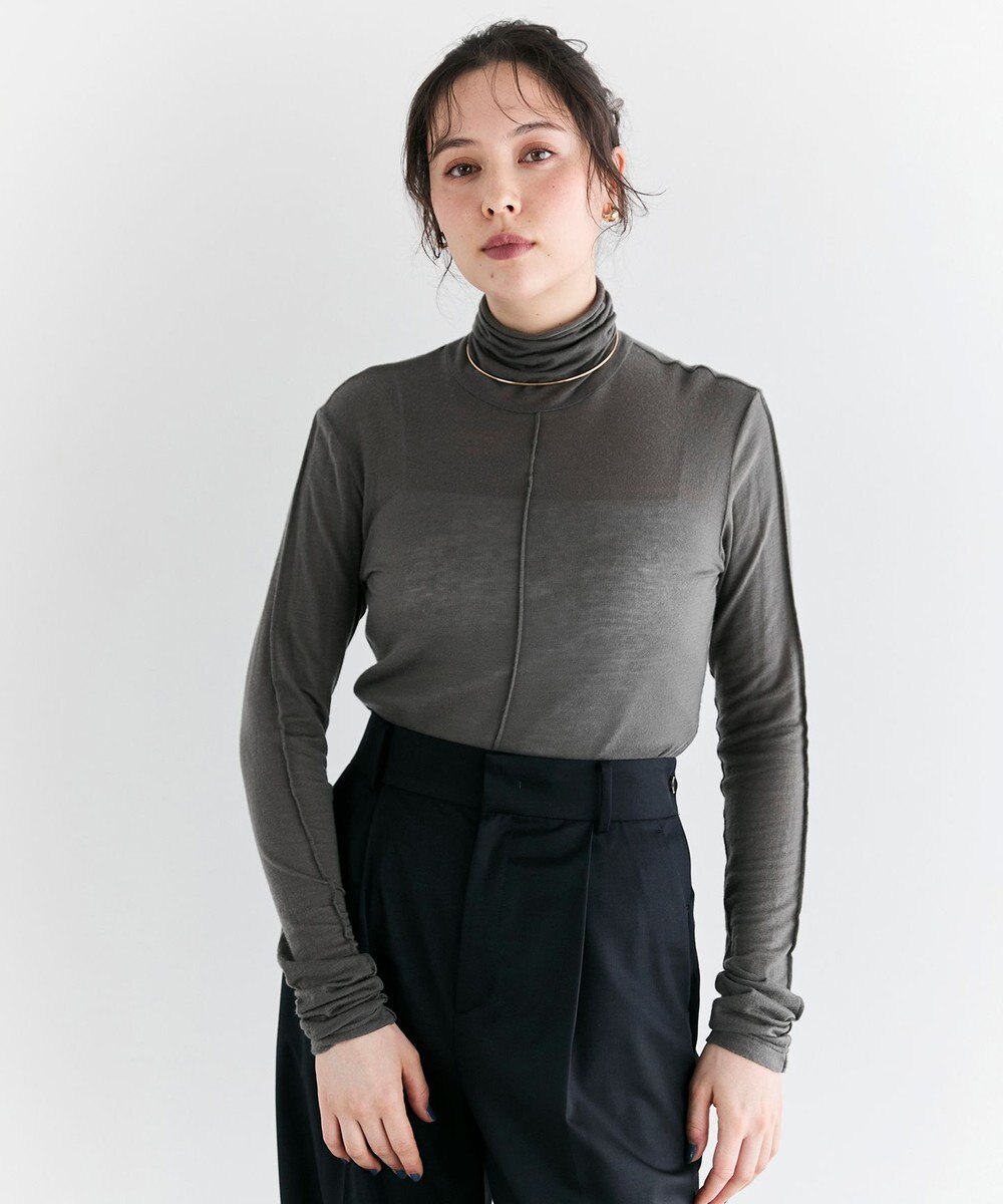 #Newans 【ストレッチ】【カシミヤ混】カシミヤシルクジャージー 