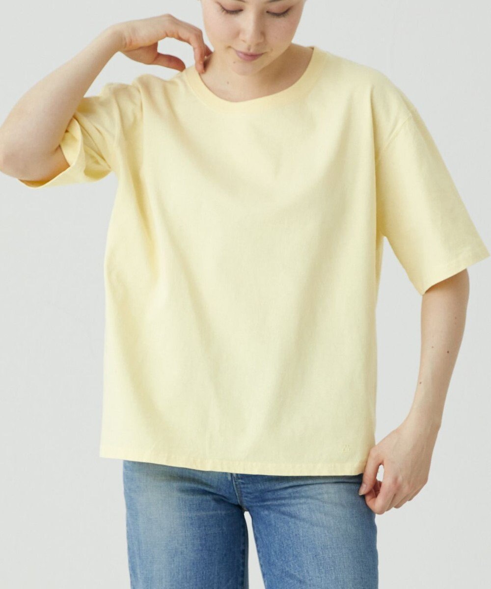 caqu caqu x GoodOn roundneck S/Stee  シンプルゆったりフィットの半袖Tシャツ 