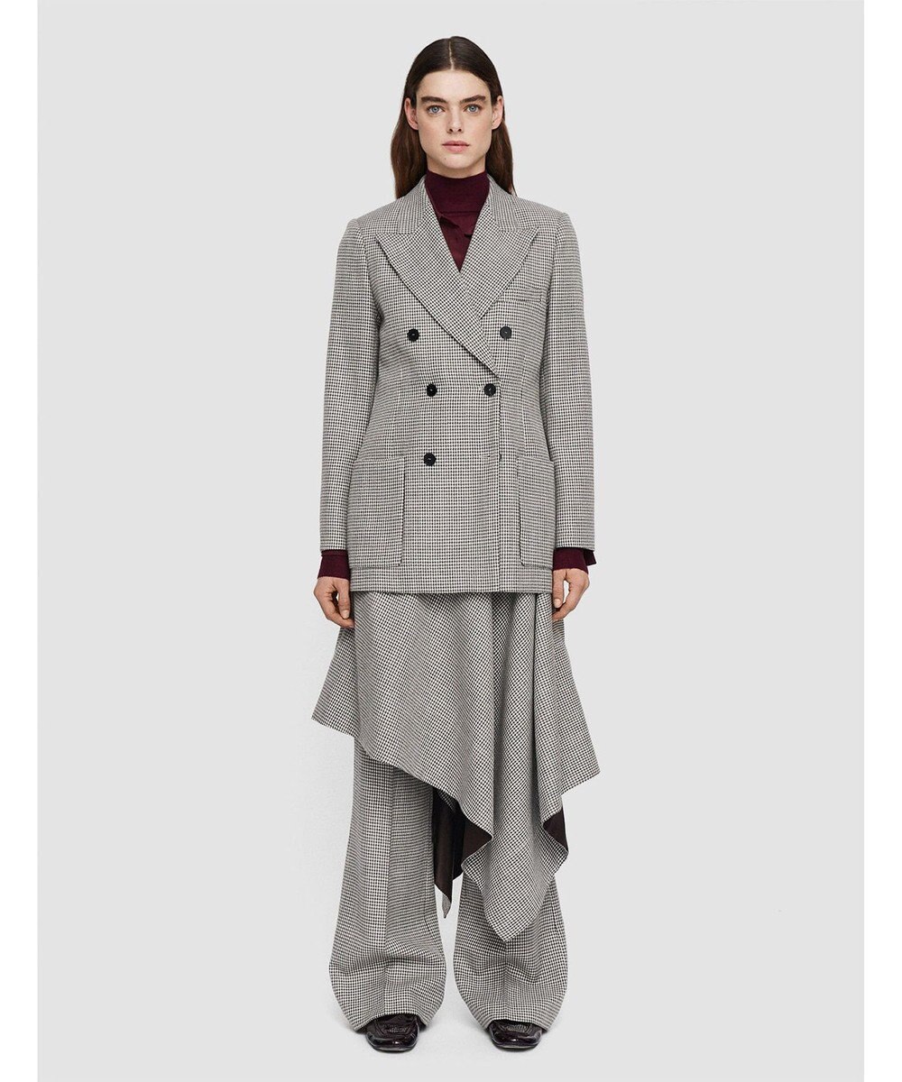 JOSEPH フルイドムリネ　ダブルブレステッドジャケット 