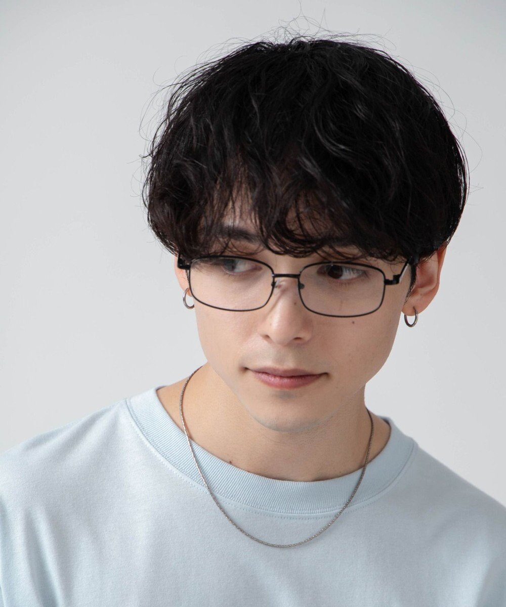 WEGO メタルフレームクリアアイウェア 