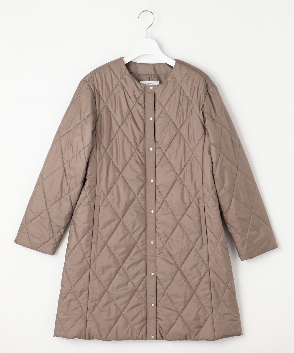 J.PRESS LADIES S 【洗える】高密度タフタ キルティング ロング コート 