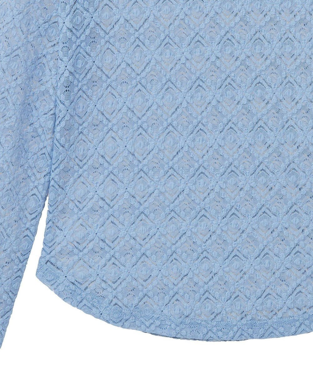 earth music&ecology フラワーレースプルオーバー 