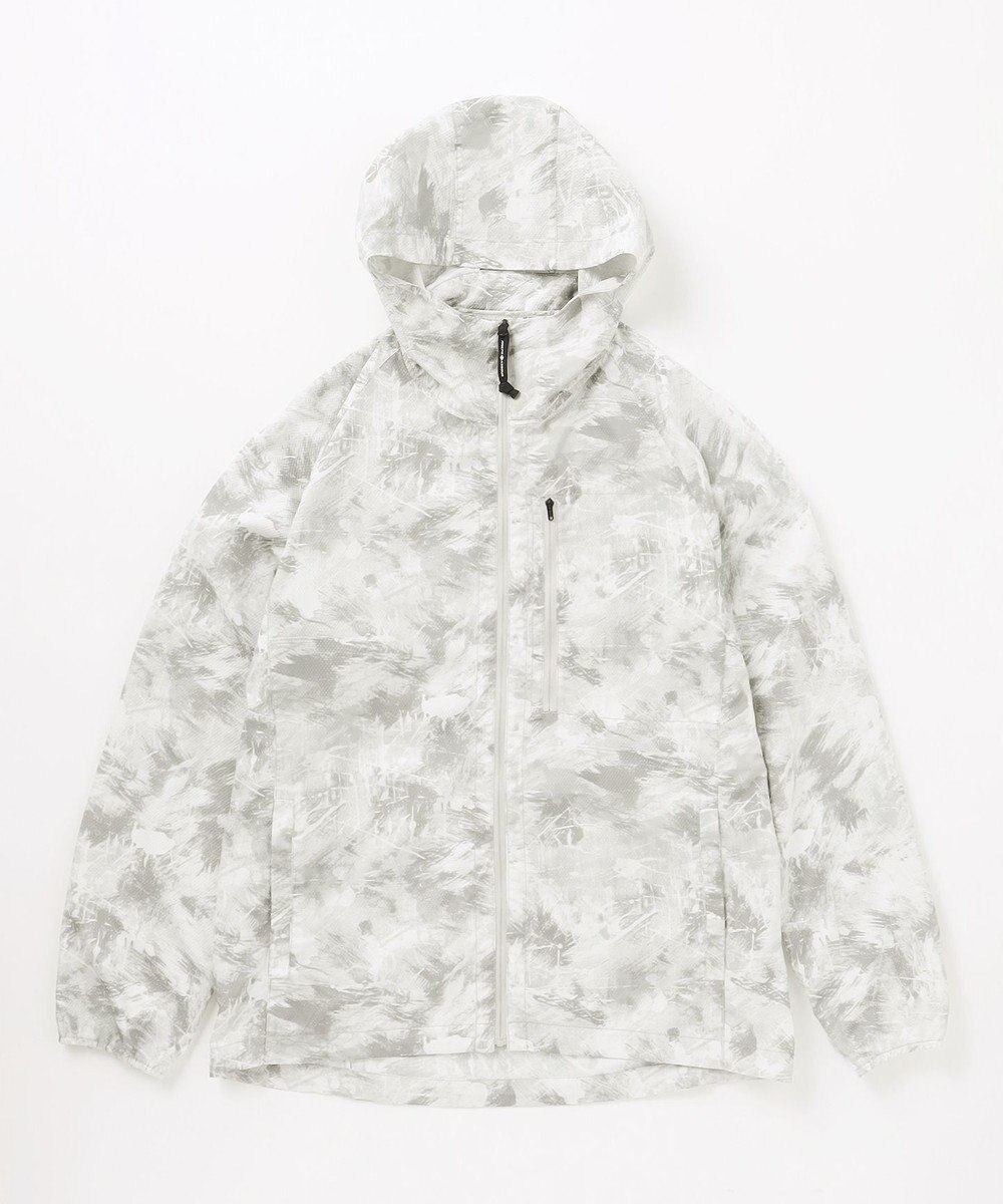 JOSEPH ABBOUD MOUNTAIN 【ストレッチ/軽量/ECO撥水/ポケッタブル】エンボスストレッチ パーカー 