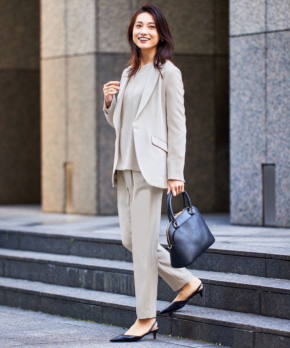 自由区 【MILOS】レザーポケット バッグ 