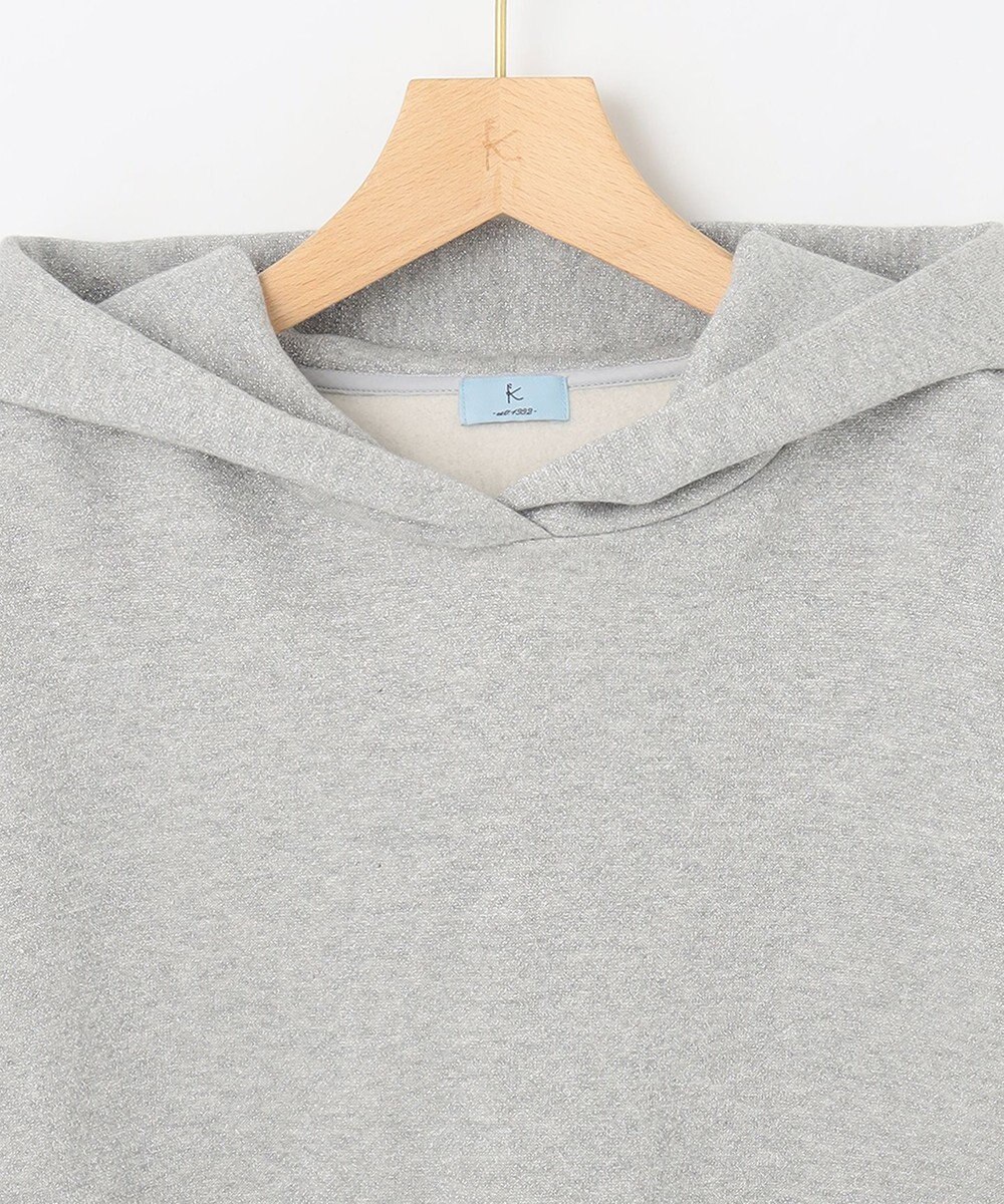 組曲 L 【WEB限定】シャイニーラメパーカー 