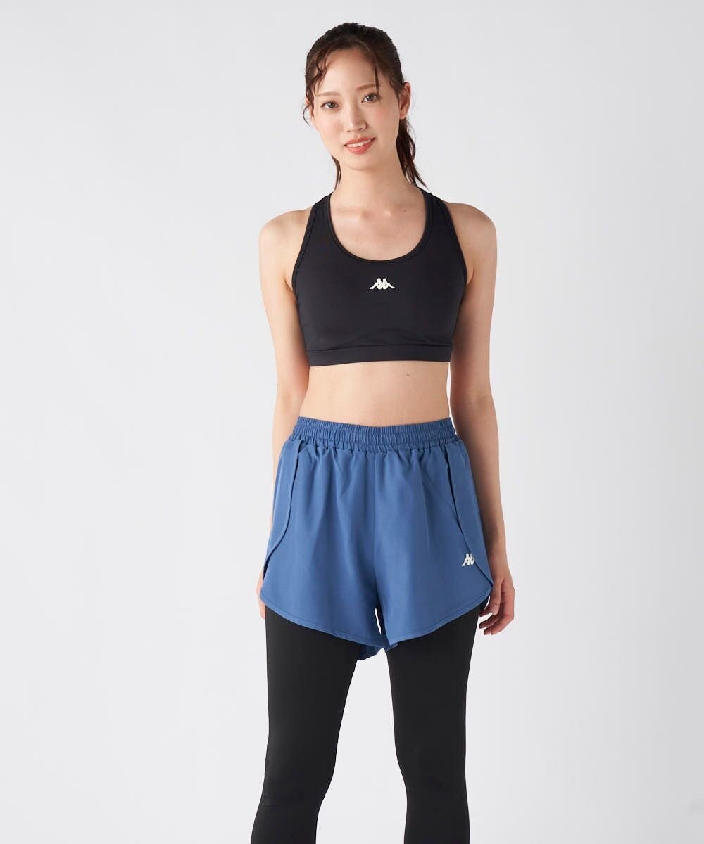 OP／FILA 【Kappa】カップ/リフレクター付き フィットネス スポーツブラトップ 