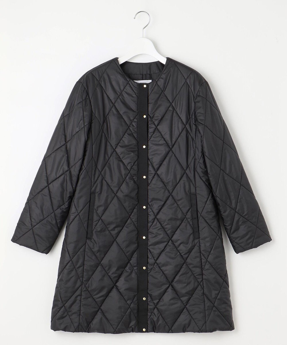 J.PRESS LADIES S 【洗える】高密度タフタ キルティング ロング コート 