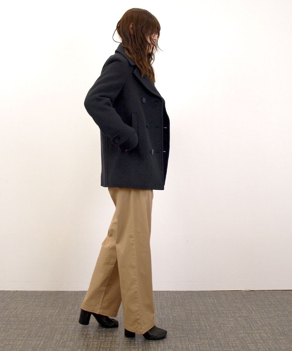 J.PRESS YORK STREET 【UNISEX】メルトン ピーコート 