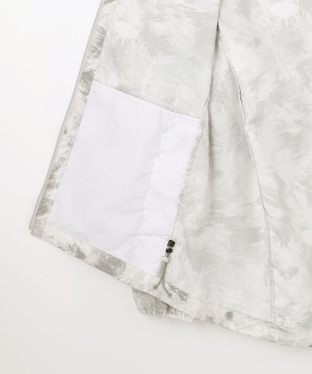 JOSEPH ABBOUD MOUNTAIN 【ストレッチ/軽量/ECO撥水/ポケッタブル】エンボスストレッチ パーカー 