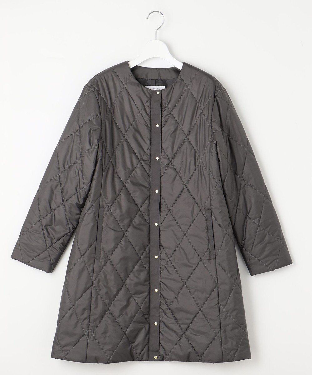 J.PRESS LADIES S 【洗える】高密度タフタ キルティング ロング コート 