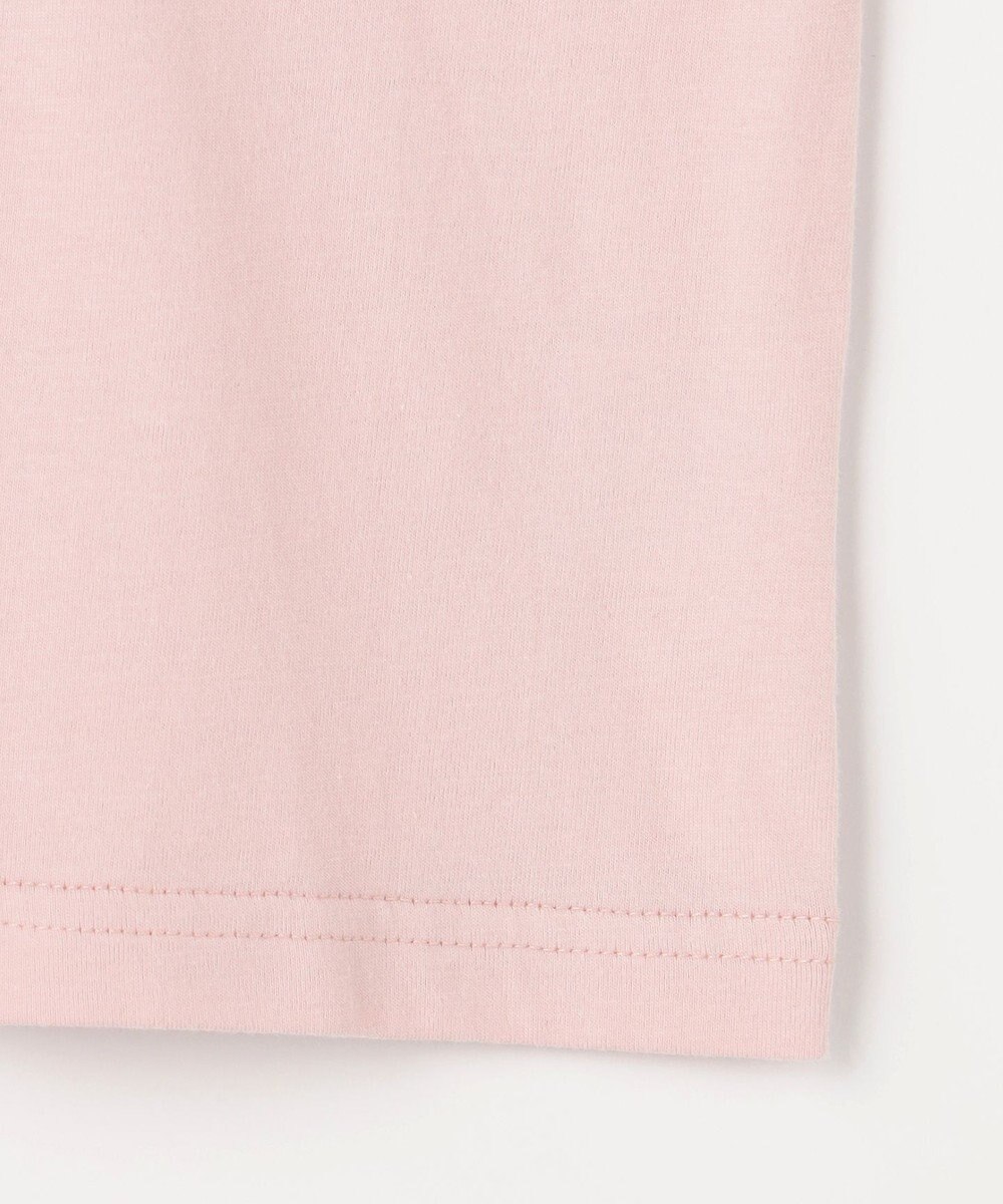 ANY KIDS 肩開きライン入り リボン長袖Tシャツ 