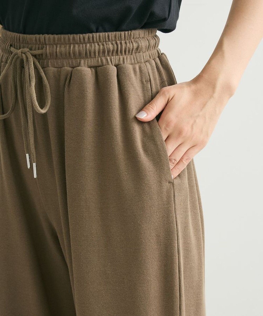 Green Parks ・ｓｗｉｎｇ　ｂｙ　リブカットソーイージーパンツ 