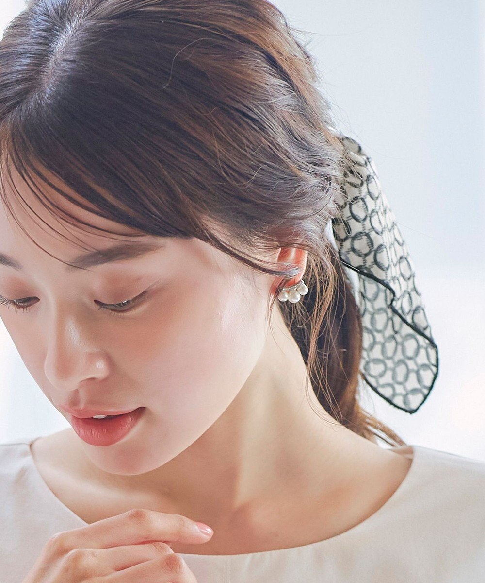 Tiaclasse 【2type】スカーフ柄シュシュ 