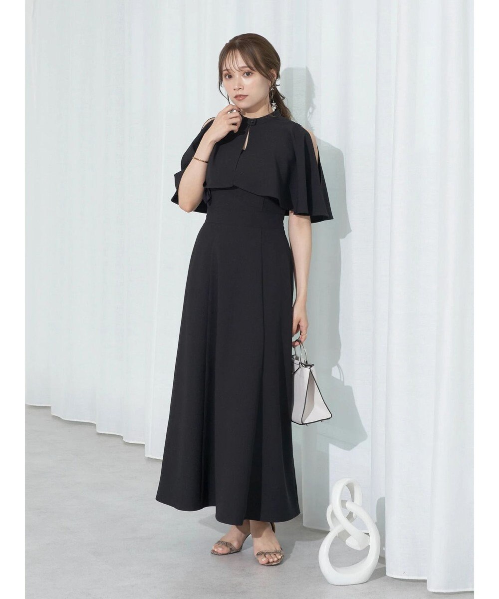 earth music&ecology ＳＥＴ２点ケープ＋キャミワンピース 