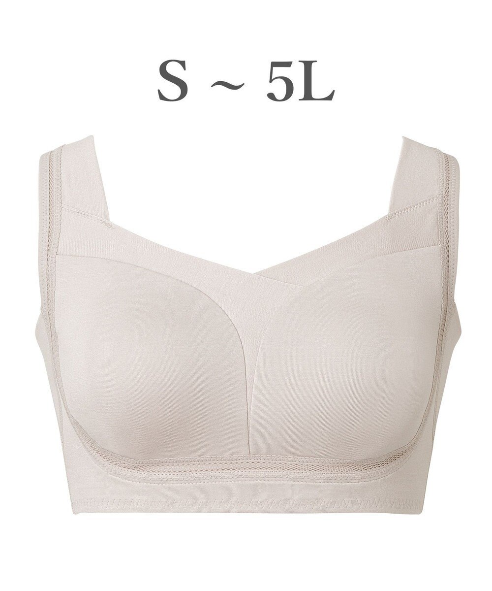 BRADELIS New York 【Yukine inc. / ブラデリス】ゆきねえとろりソフトシルク混ライトブラ25 着心地重視 軽くて快適 接触冷感機能付き 補正下着 