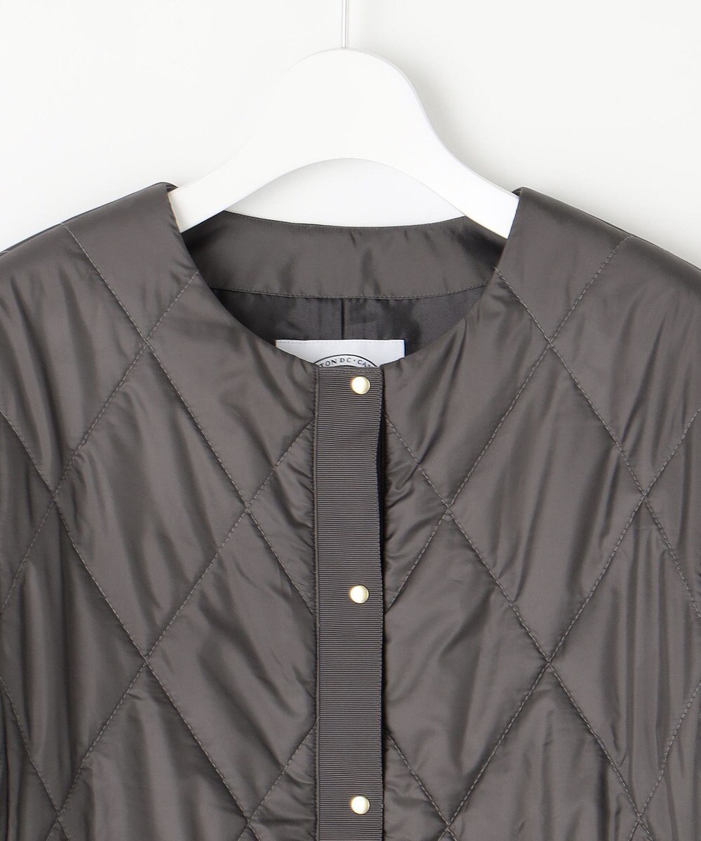 J.PRESS LADIES S 【洗える】高密度タフタ キルティング ロング コート 