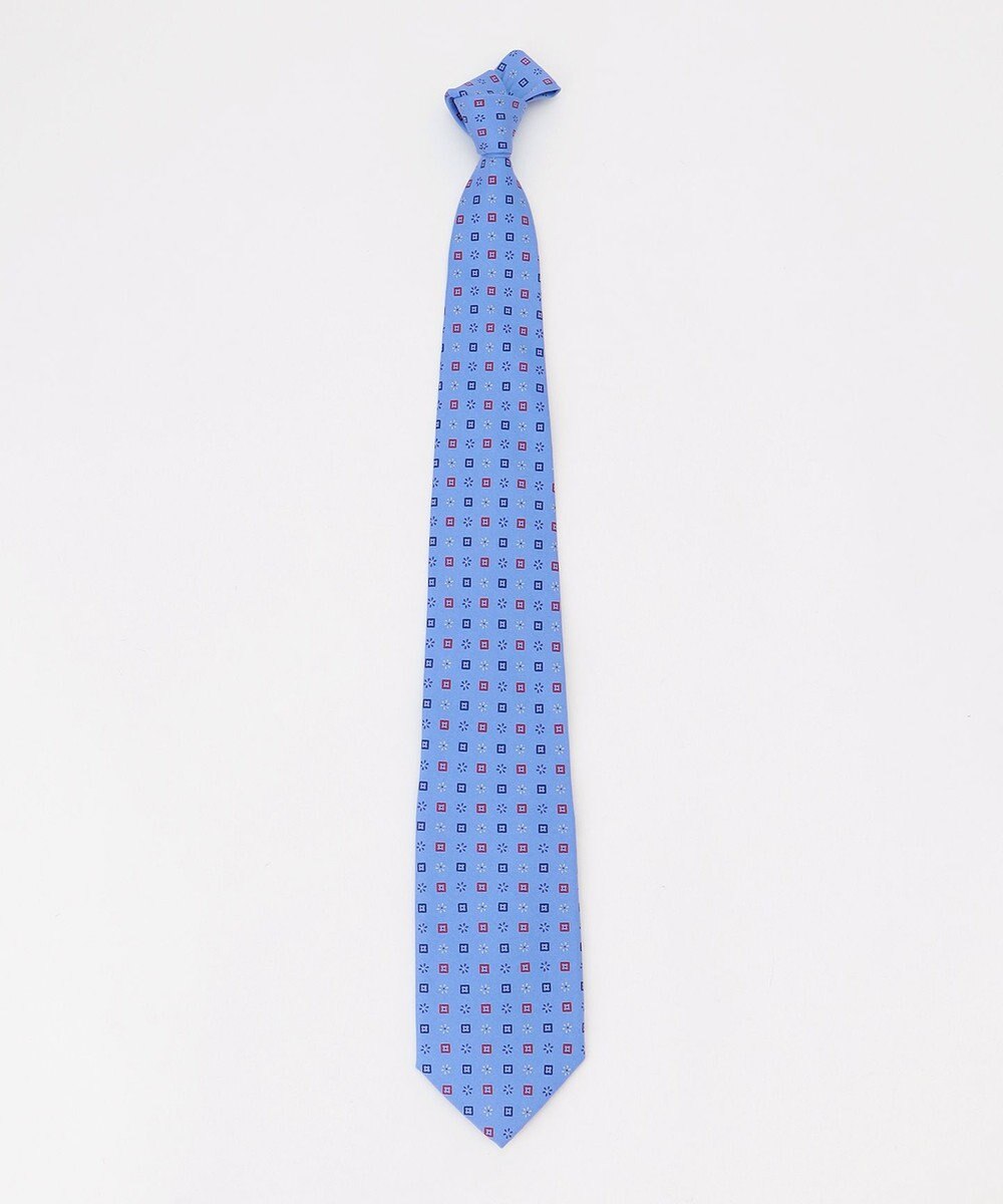 J.PRESS MEN コンビ小紋プリント ネクタイ 
