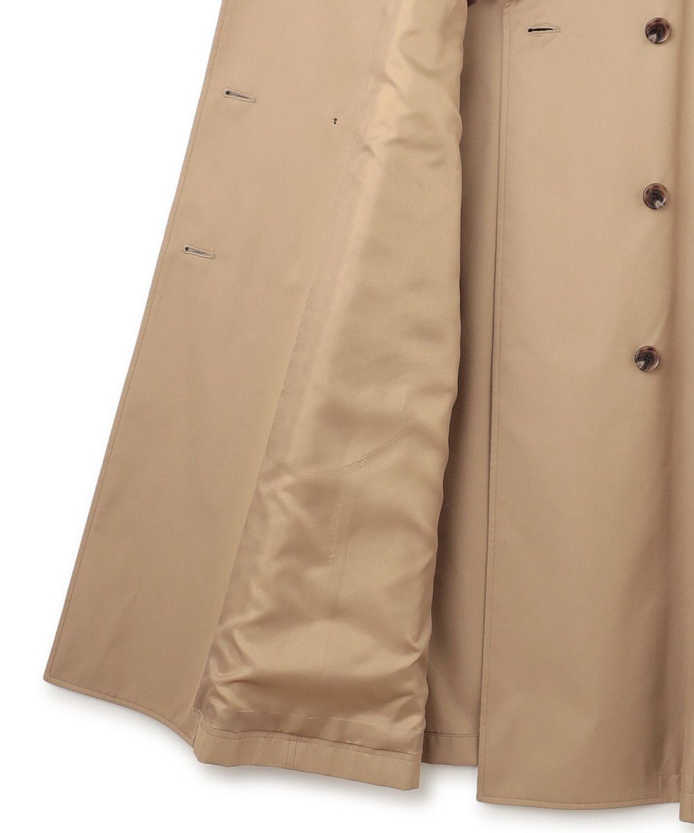 23区 L コットンポリエステルギャバジン ロング トレンチコート 