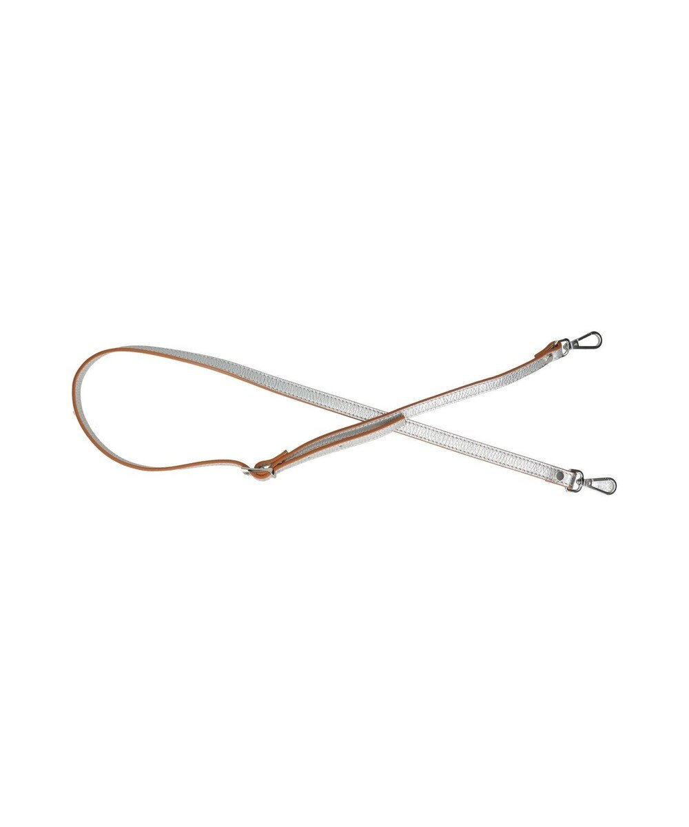 INTER-CHAUSSURES 【RIPANI】シャインシルバーレザー2WAYバッグ 