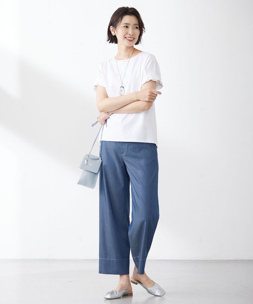 J.PRESS LADIES 【WEB限定カラーあり・セットアイテム】コインケース付き スマホ ポシェット 