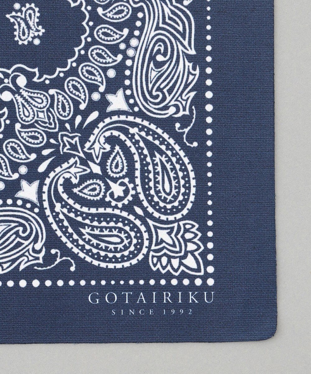 GOTAIRIKU BOX入りでギフトに最適【高機能吸水 / 抗菌防臭加工/シワになりにくい】バンダナハンカチ 