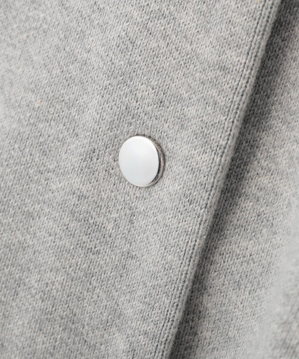 AMERICAN HOLIC Wフェイスラウンドヘム ラグランニットカーディガン 