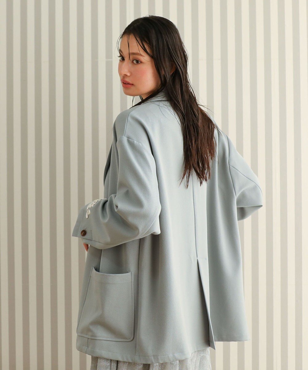 Green Parks ・ＥＬＥＮＣＡＲＥ　ＤＵＥ　袖コード刺繍ジャケッ 