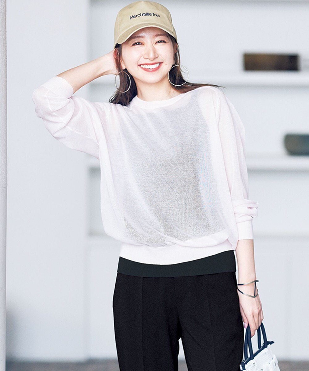 UNFILO スゴ機能美ニット スクエア キャミソール 