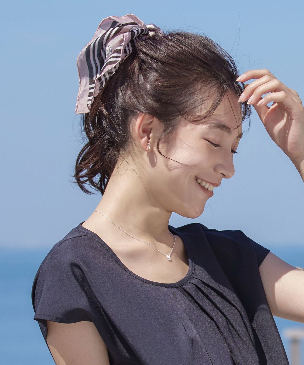 Tiaclasse 【2type】スカーフ柄シュシュ 