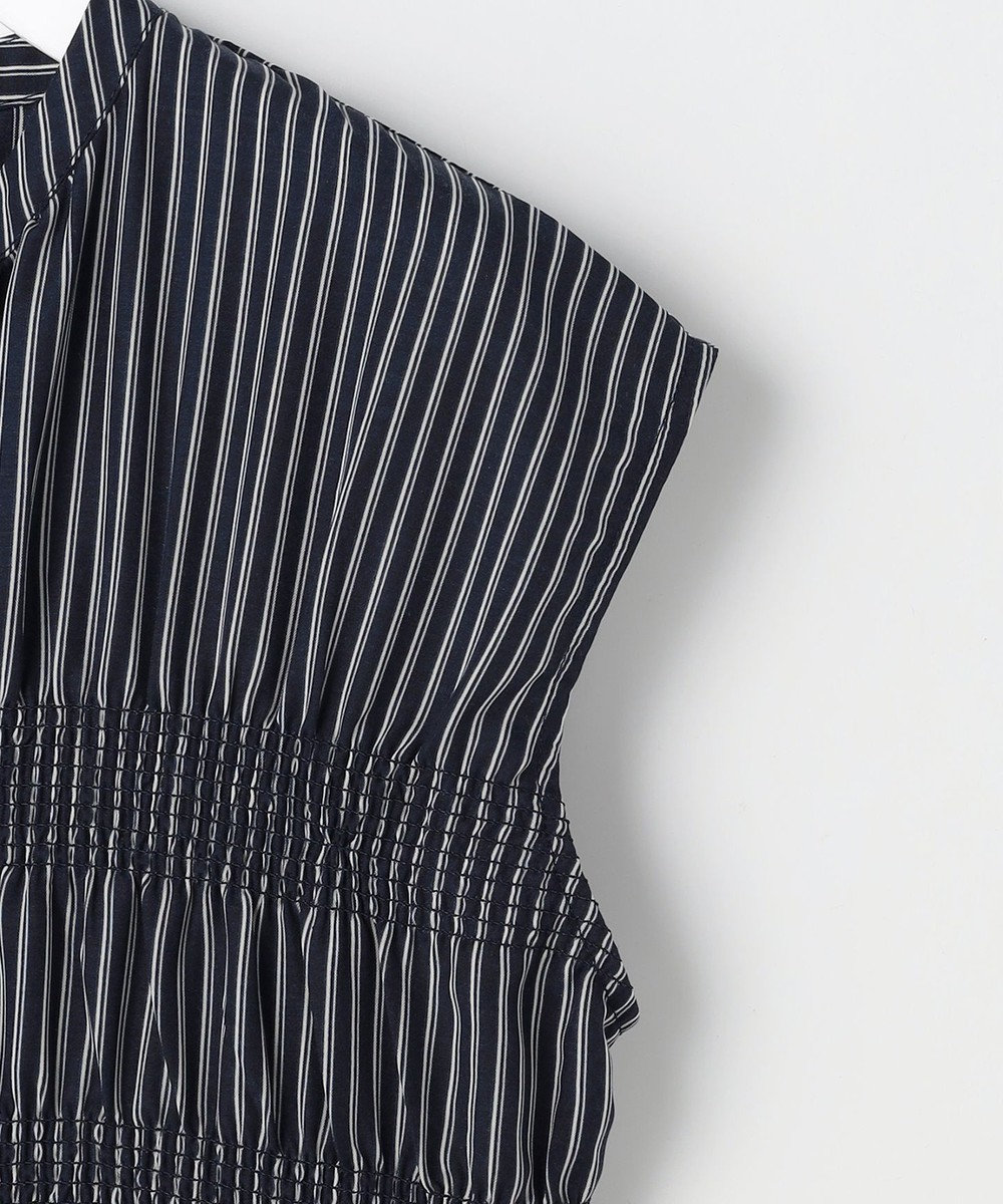 ANY SIS フロントボタンシャーリング ワンピース 