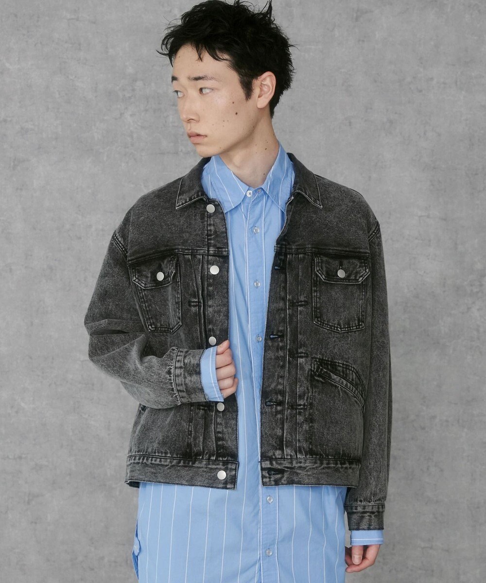 WEGO デニムトラッカージャケット 