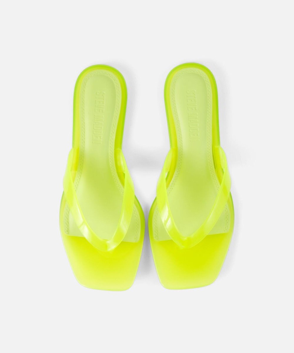 STEVE MADDEN TRELLA-J クリアトングフラットサンダル 