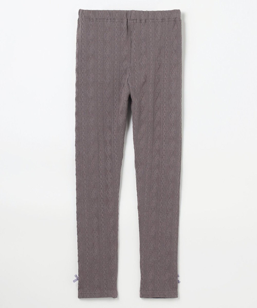 ANY KIDS ケーブル ジャガードレギンス 