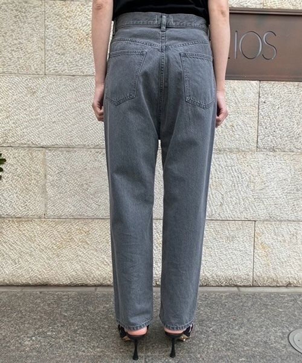 woadblue ＜坪田あさみさんコラボ＞SAROUEL Denim /サルエル デニムパンツ グレー 