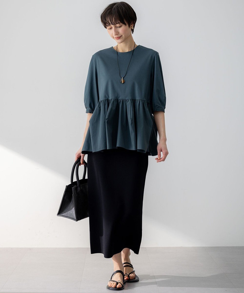 23区 S 【WEB&一部店舗限定/洗える】レーヨンポリエステルストレッチ タイト スカート 