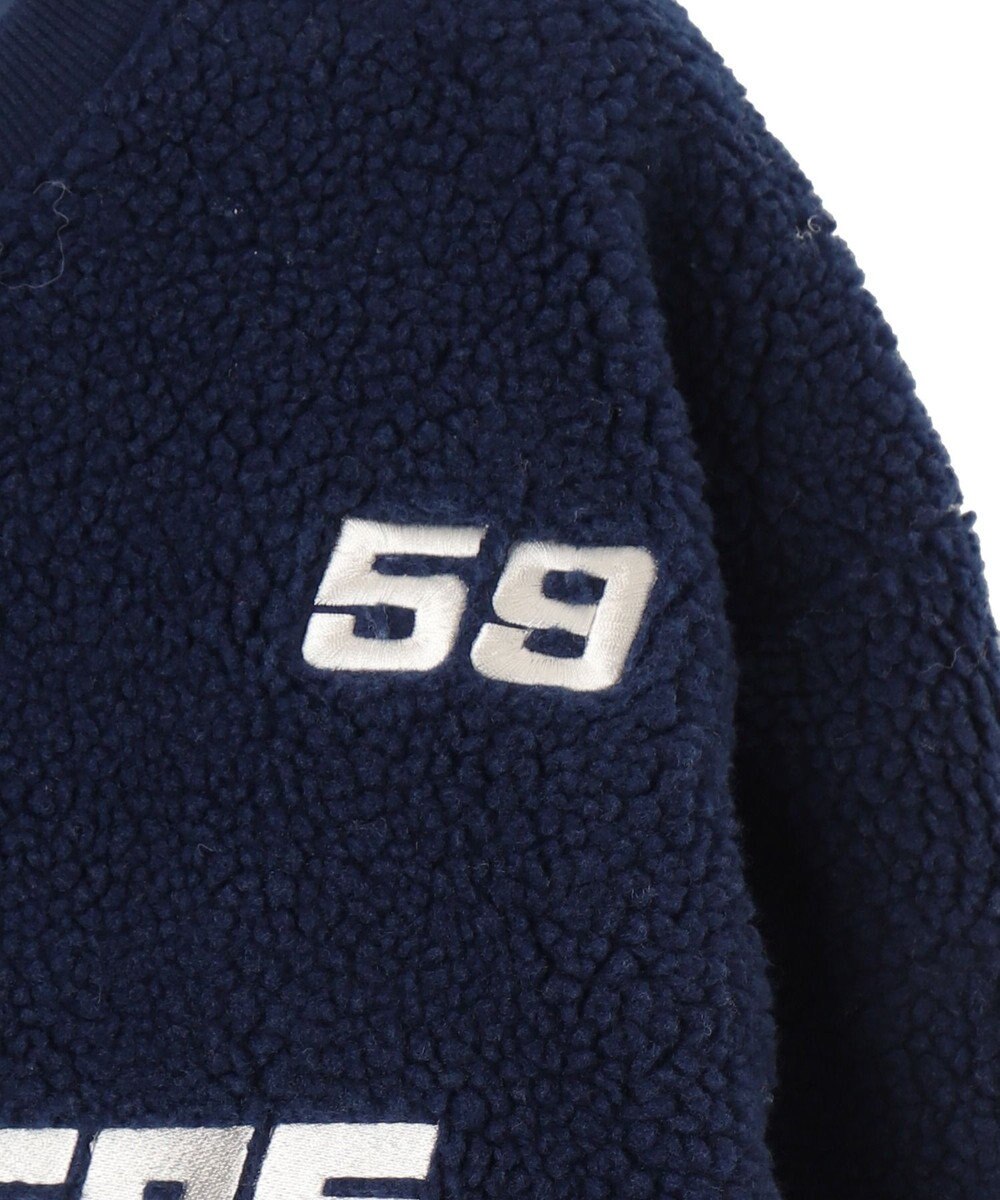 WEGO スポーツグラフィックボアショートプルオーバー 