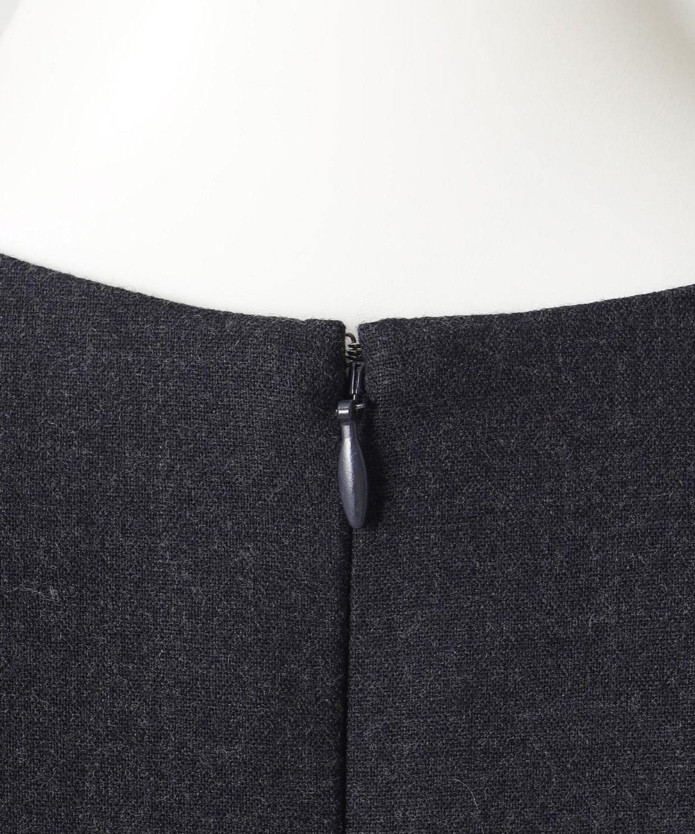 23区 【R(アール)】ウールダブルクロス ランダムヘムワンピース 