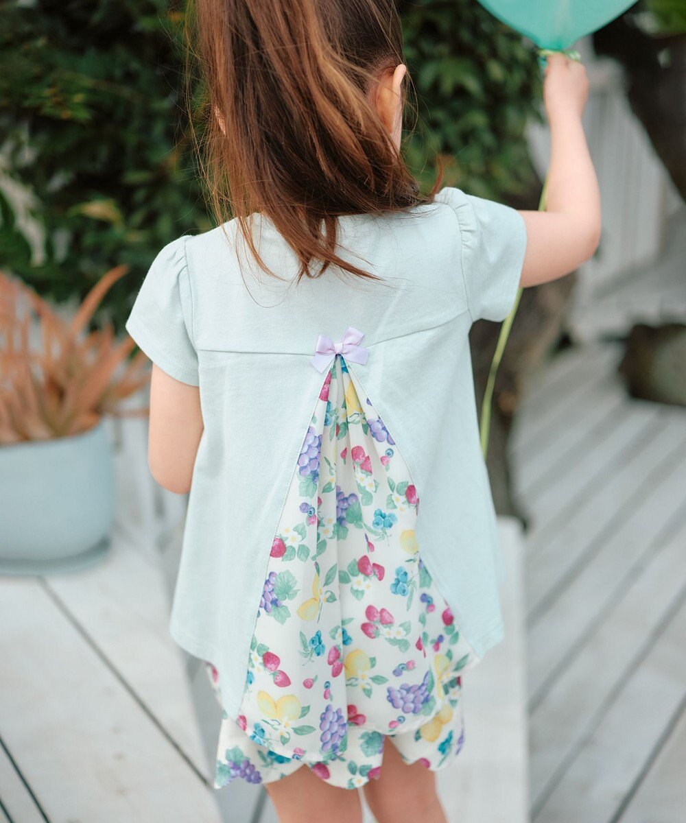 ANY KIDS 接触冷感 しろくま バックシャン Tシャツ 