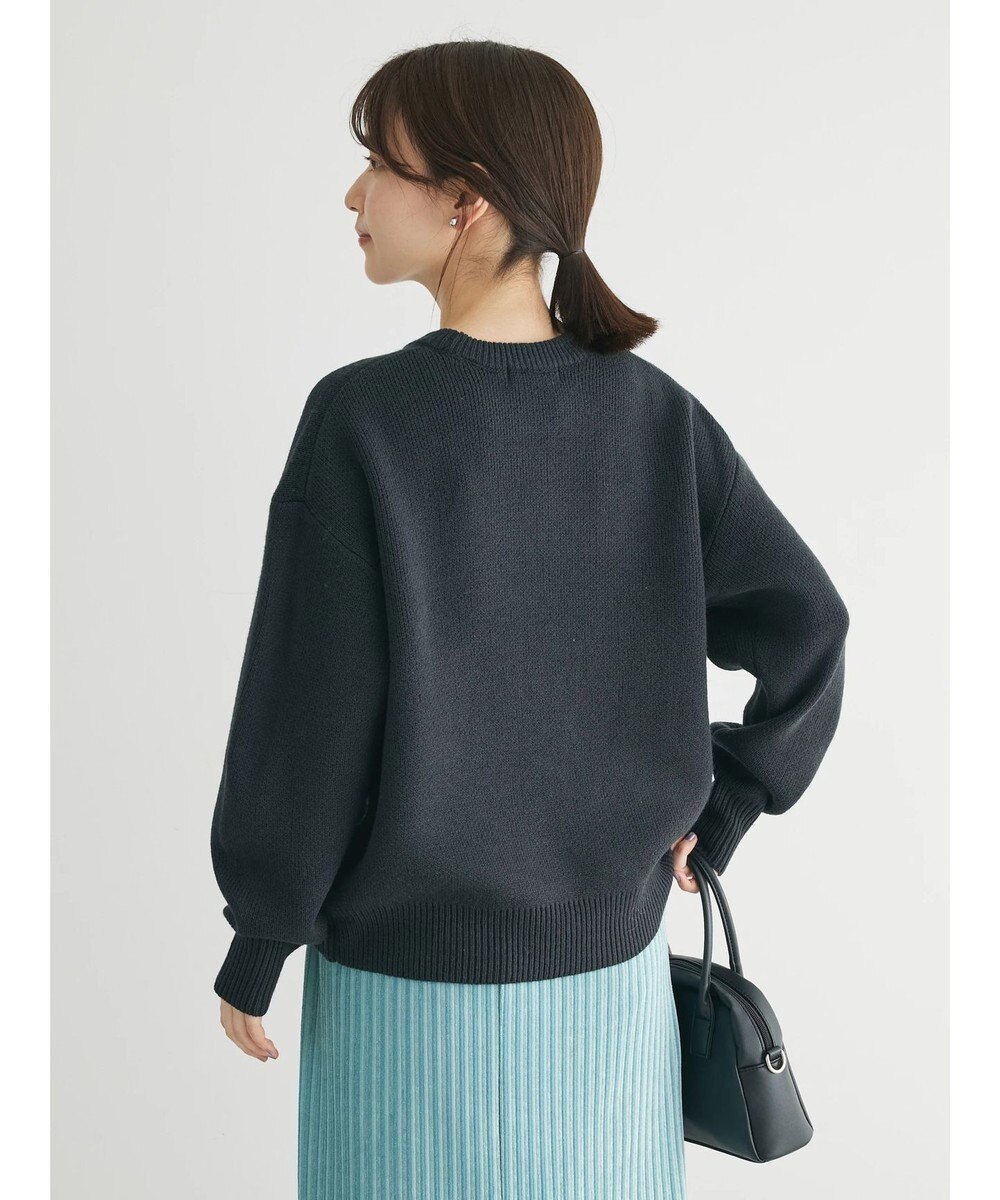 Green Parks 刺繍ロゴニットプルオーバー 