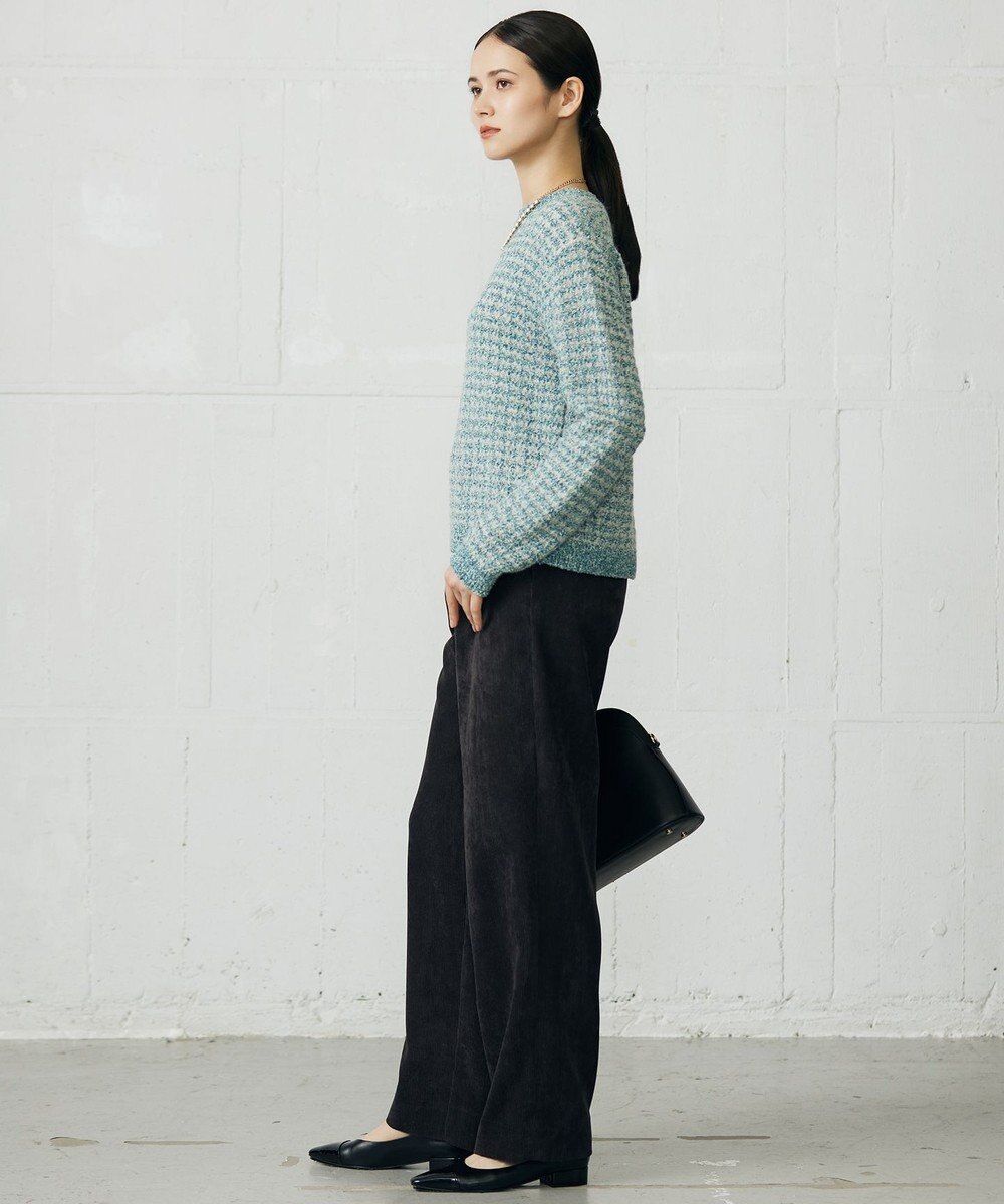 自由区 S ツイーディー ニット 