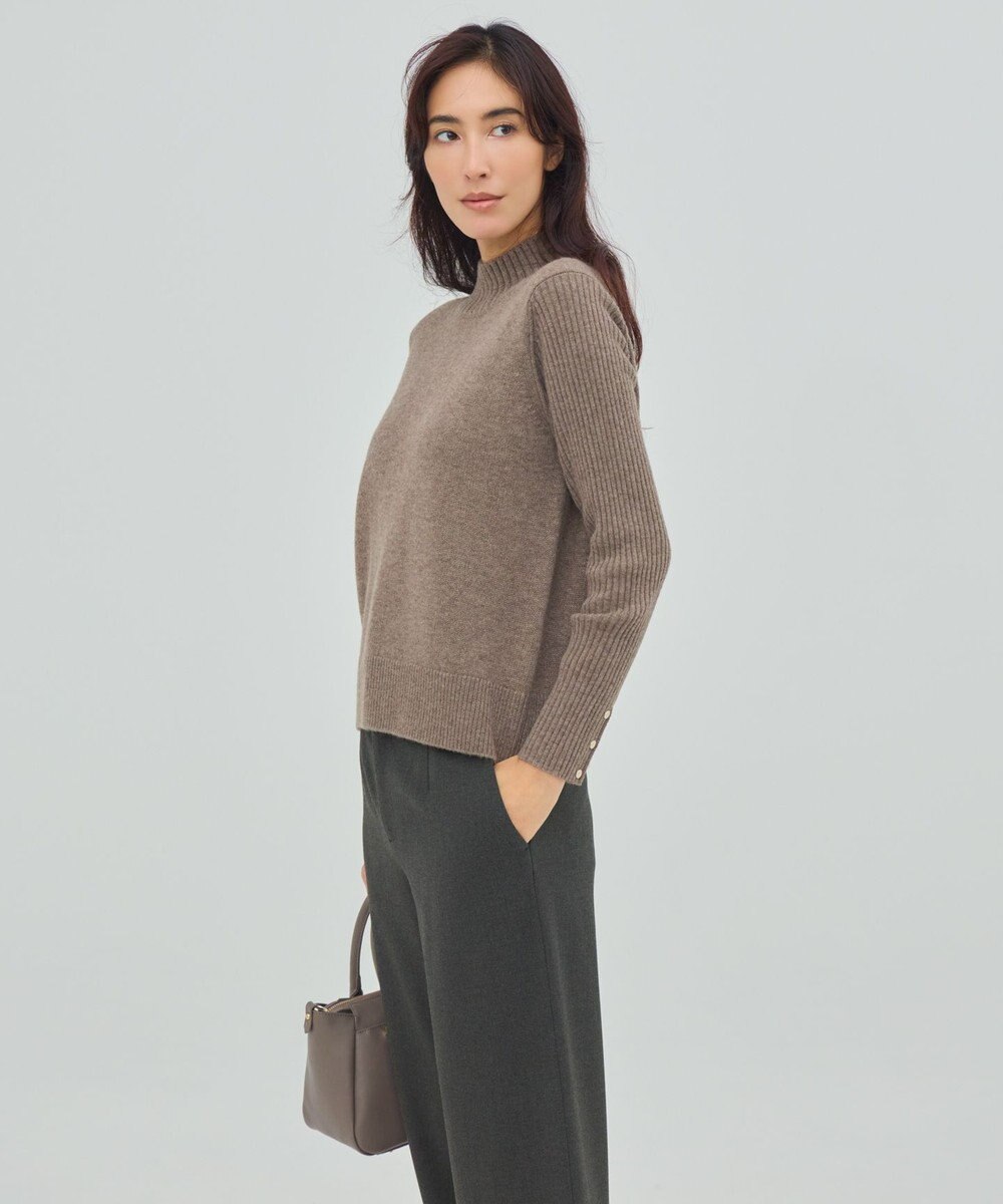 J.PRESS LADIES CASHBIT NEO ハイネック ニット 