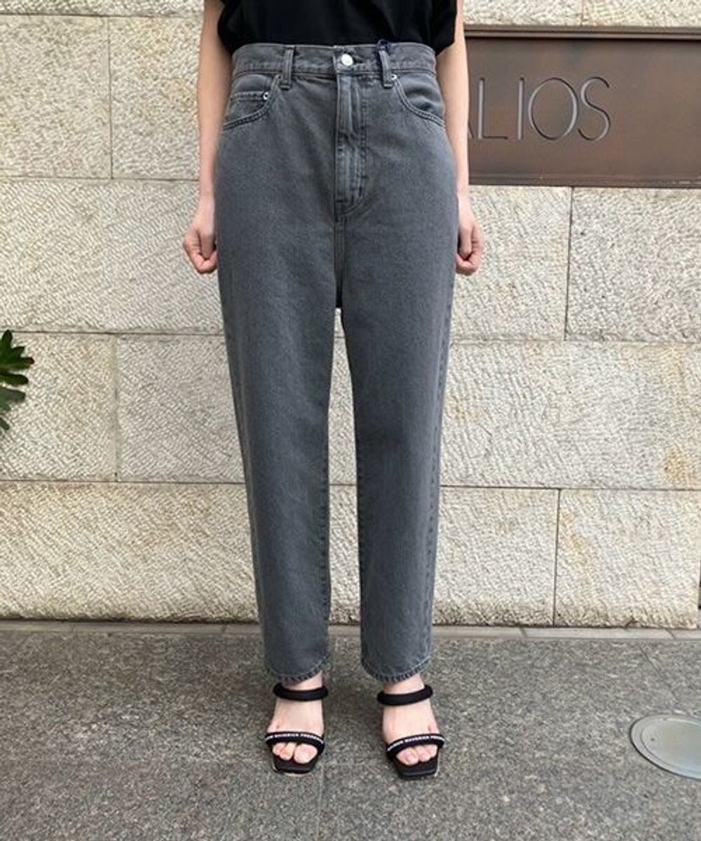 woadblue ＜坪田あさみさんコラボ＞SAROUEL Denim /サルエル デニムパンツ グレー 