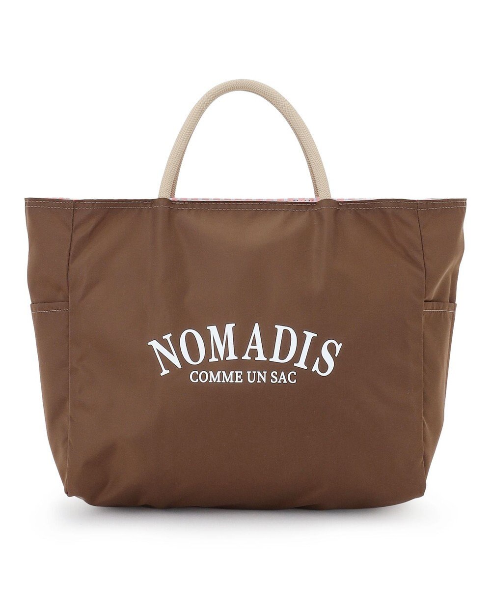 23区 【23区別注/WEB&一部店舗限定】NOMADIS SAC ストライプ ロゴ トートバッグ 