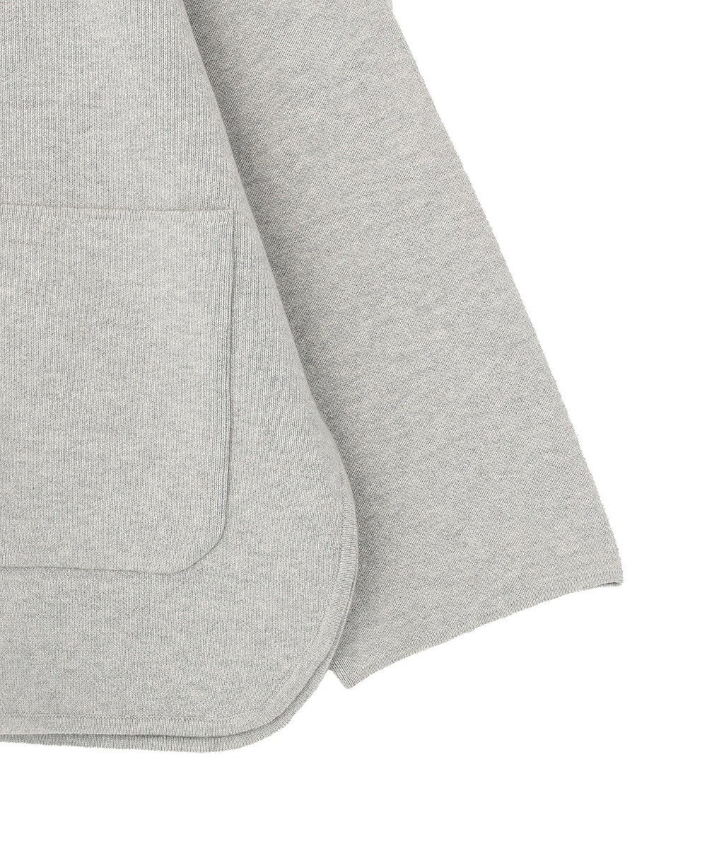 AMERICAN HOLIC Wフェイスラウンドヘム ラグランニットカーディガン 