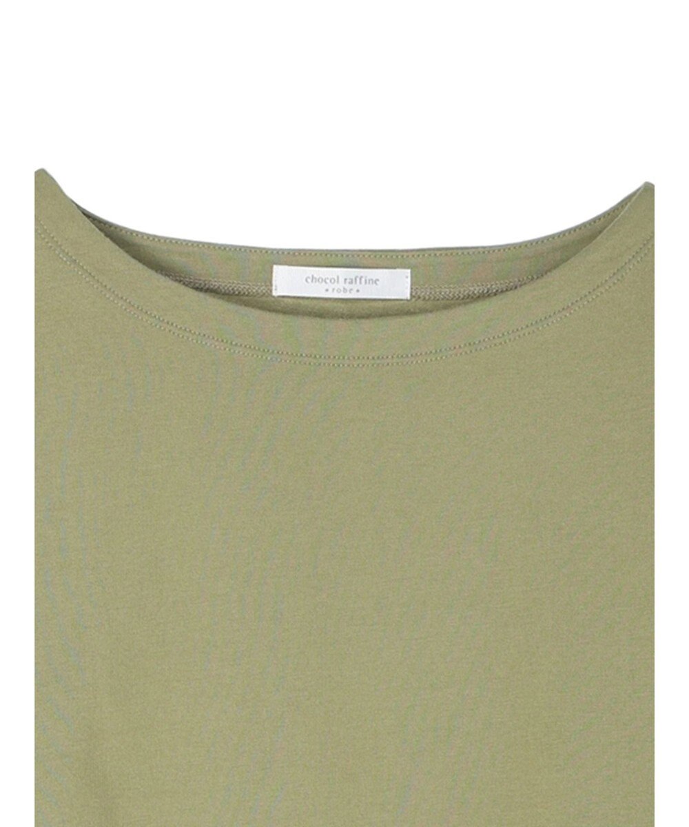 Green Parks オーガンジードッキングプルオーバー 